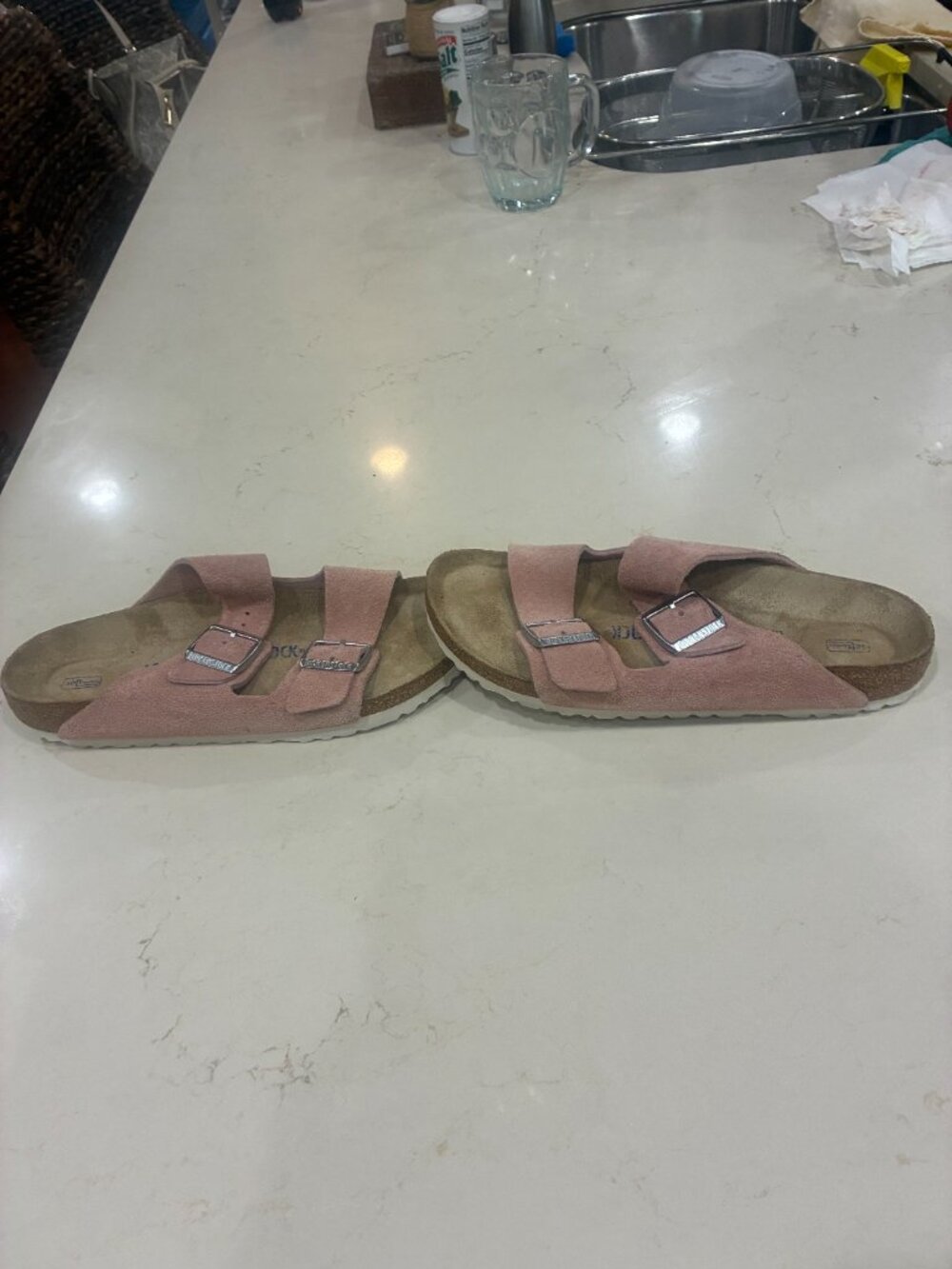 Birkenstock Women 2-strap Pink Clay